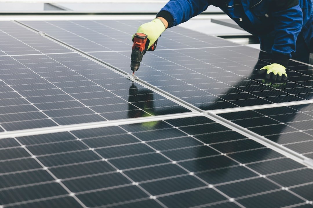 our-stories Installing renewable power generation solar panels